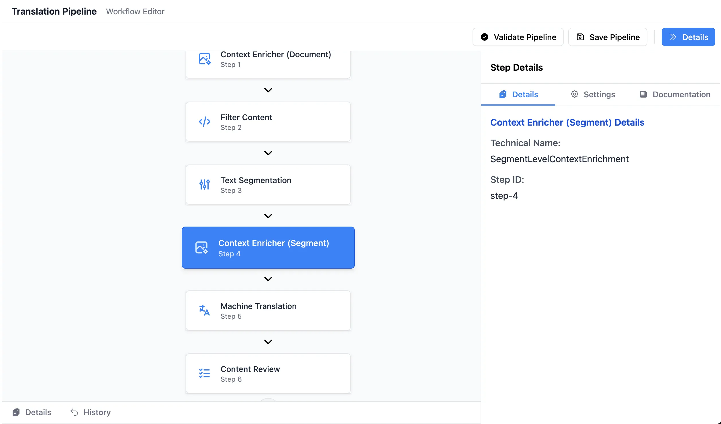 Screenshot of BloxWeaver Content Pipeline Editor
